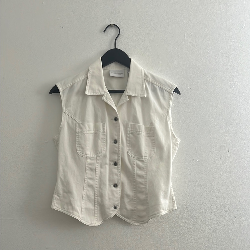 Women's Cream Vest